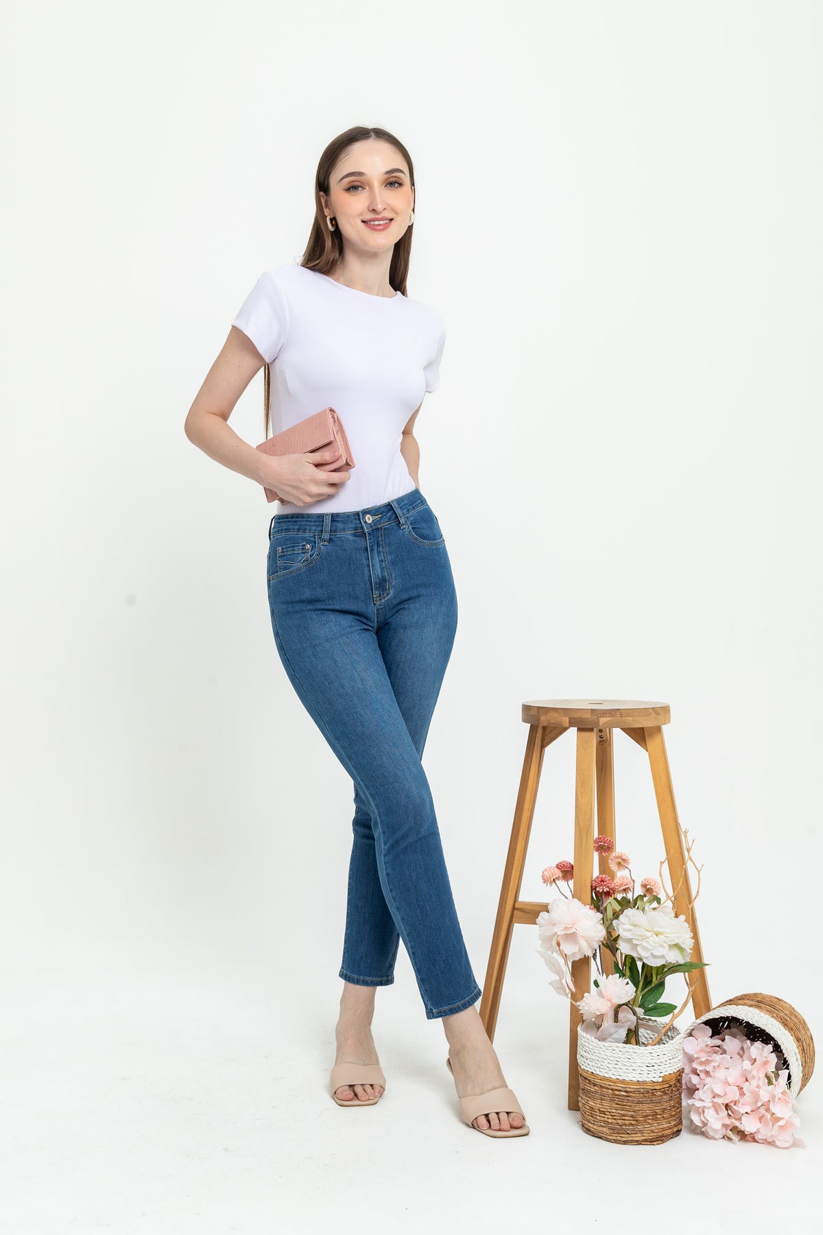 Slim Dark Blue Jeans s447