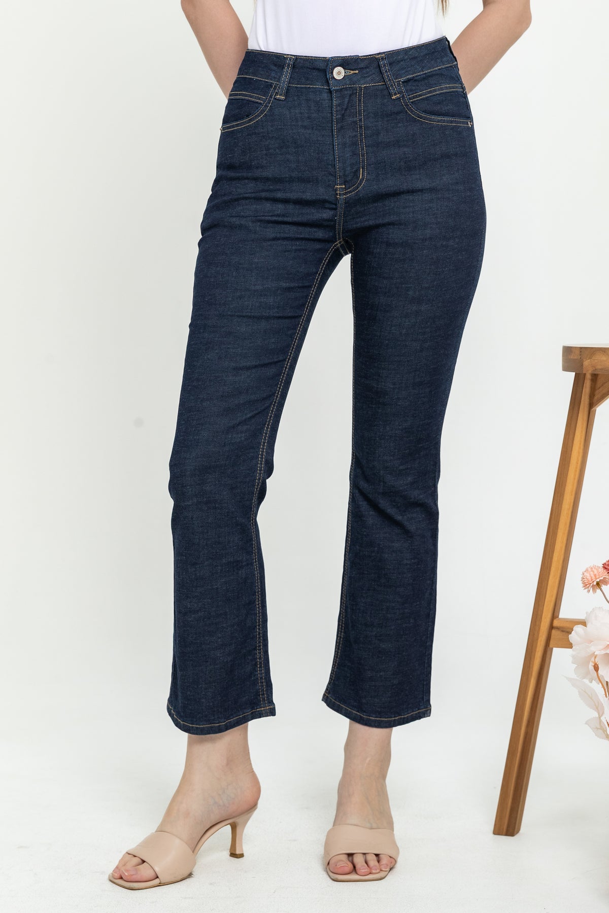 Flare Dark Blue Jeans c165