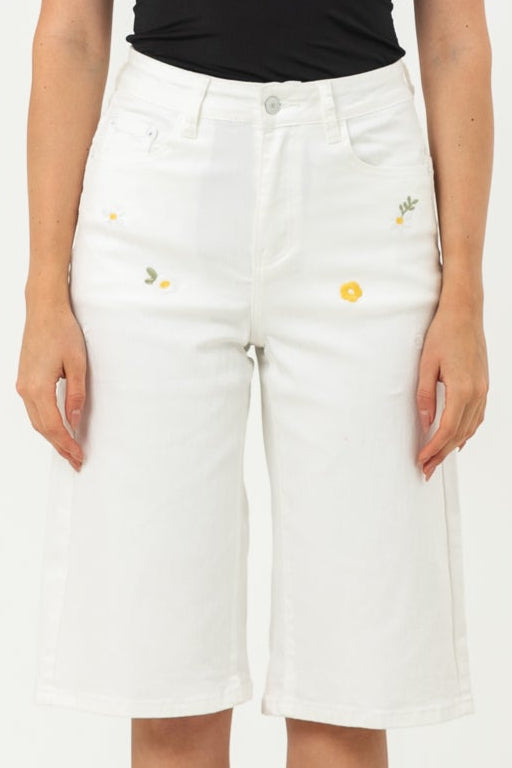 Jorts White Jeans s363