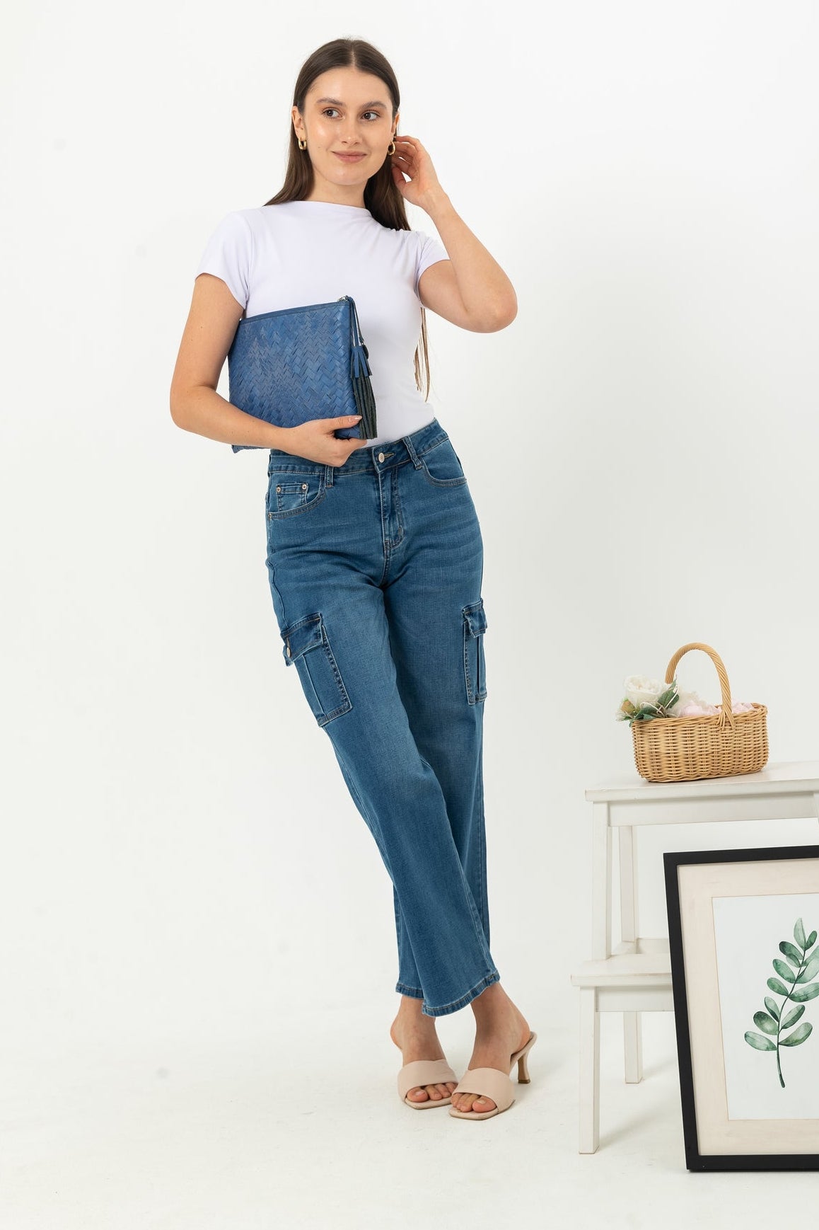 Wide Leg Jeans s368