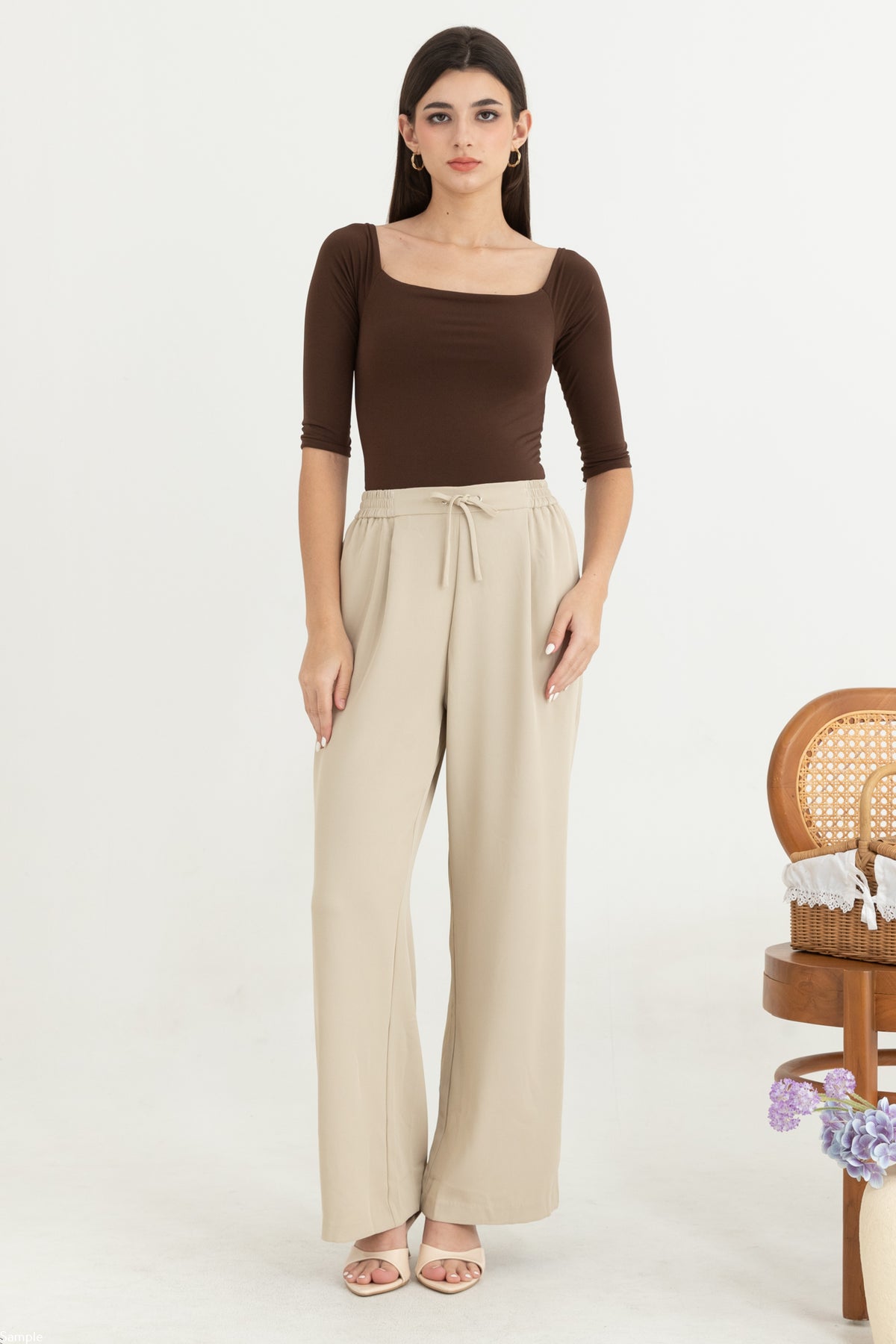 Combed Cotton Long Pants c9612