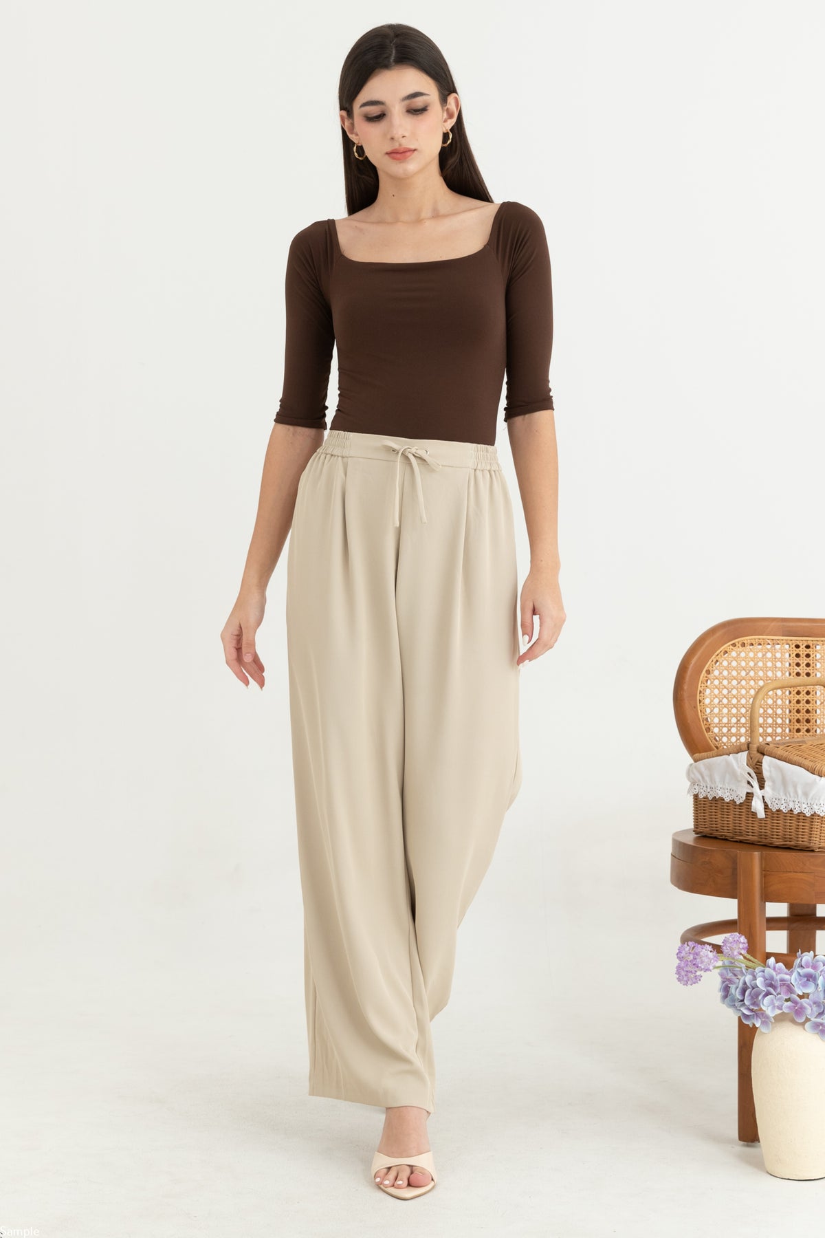 Combed Cotton Long Pants c9612