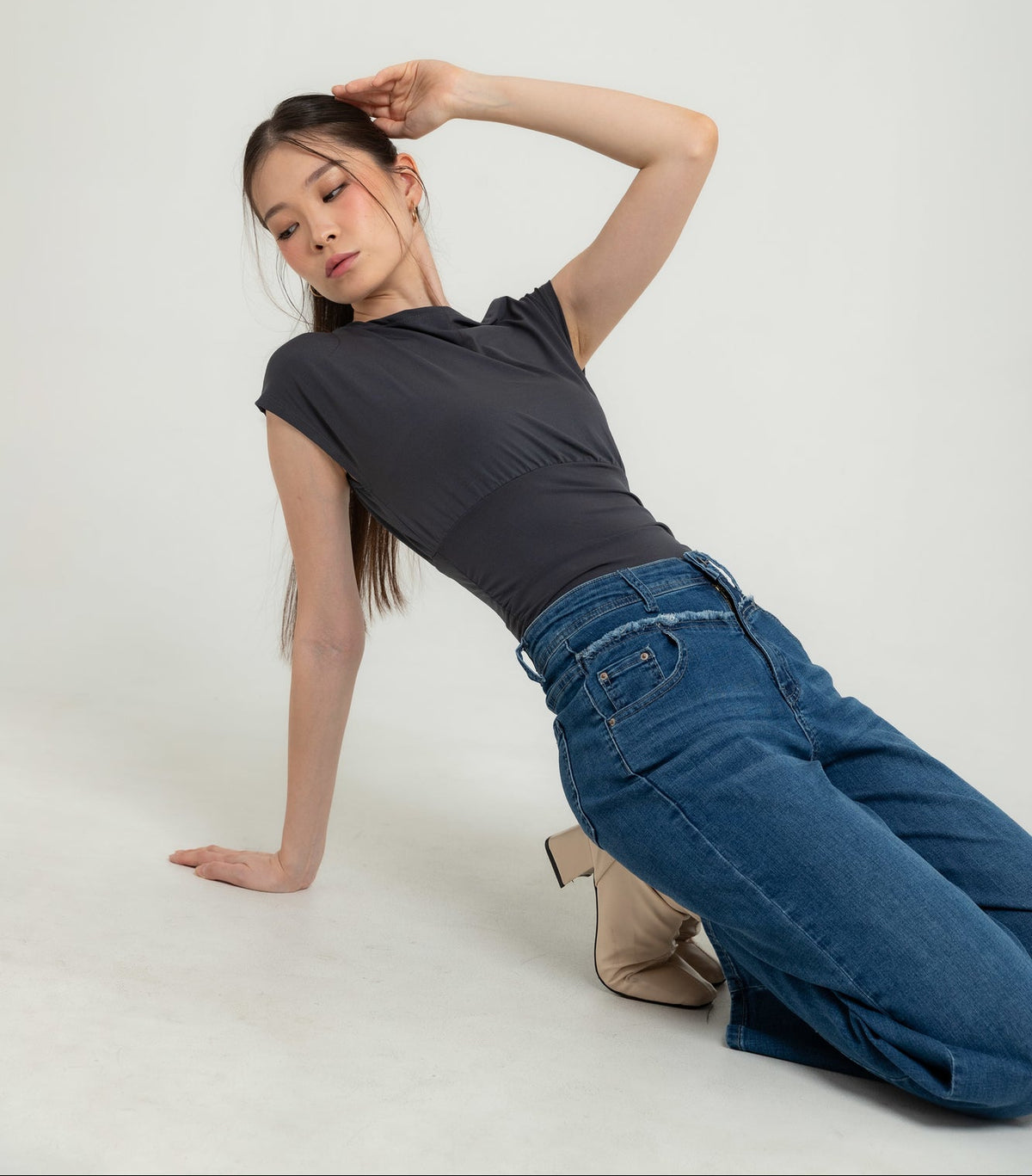 Wide Leg Jeans s479