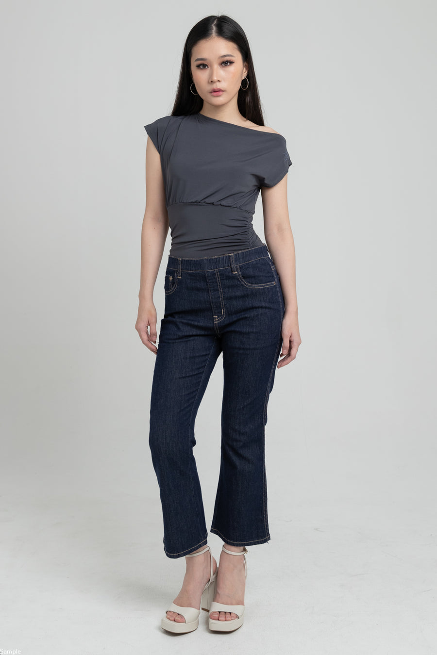 Flare Dark Blue Jeans s507