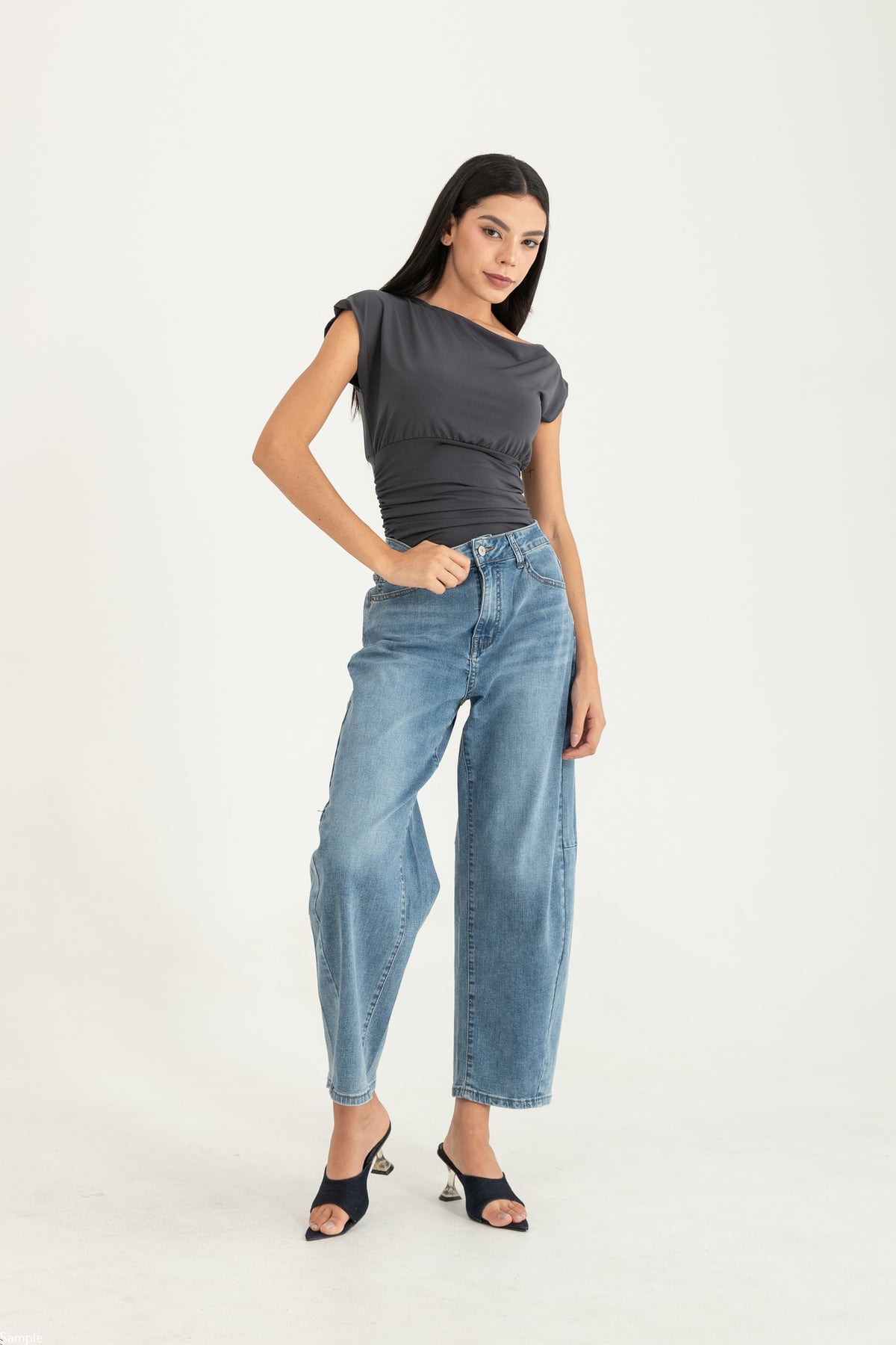 Barrel Light Blue Jeans c215