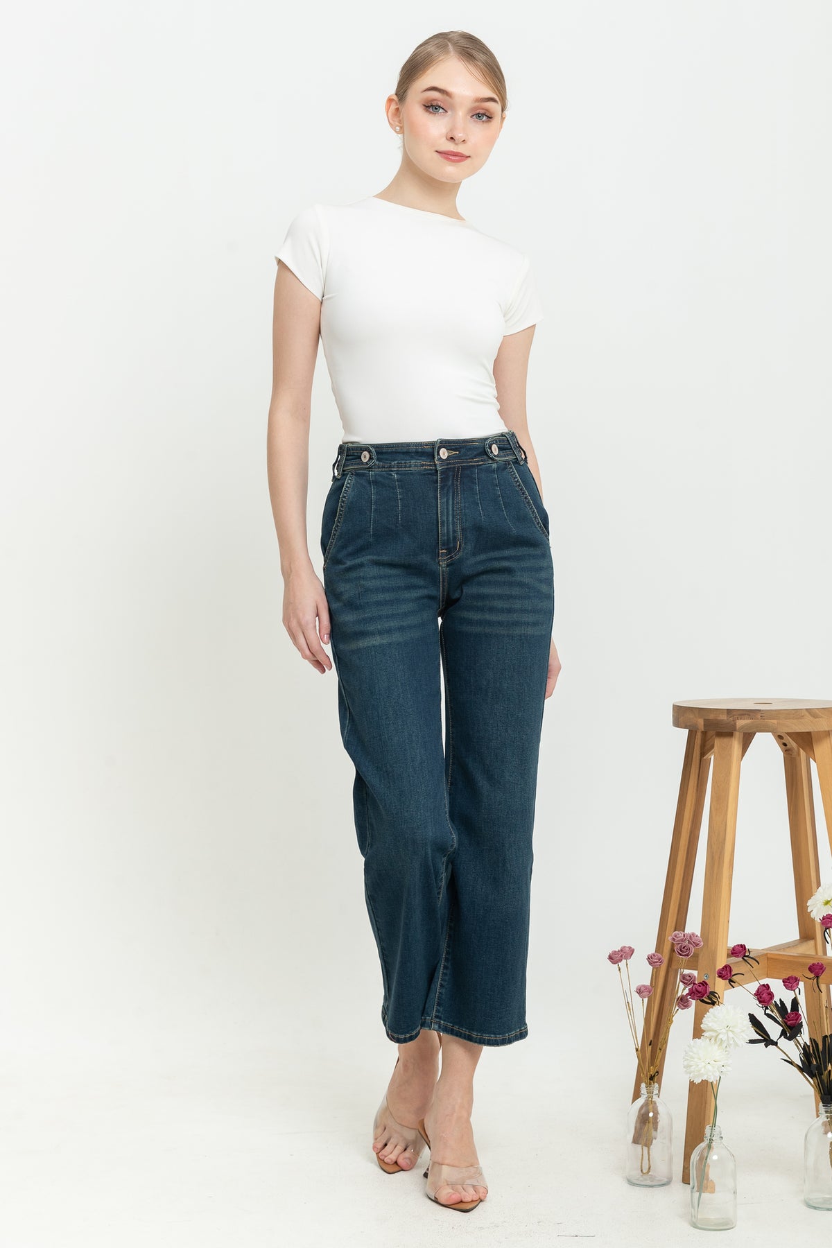 Cropped Jeans s358