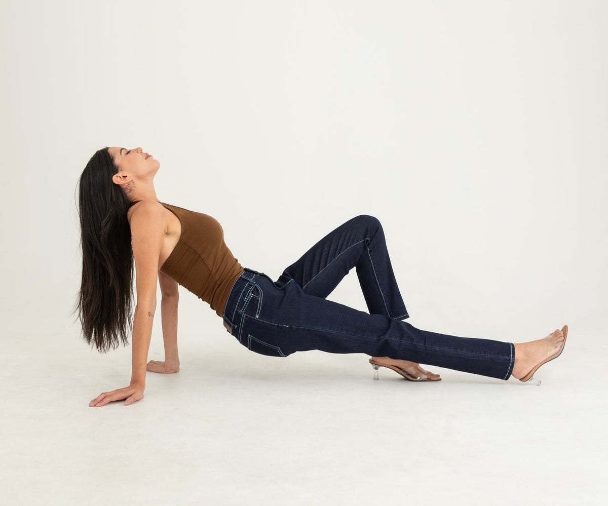 Slim Dark Blue Jeans c210
