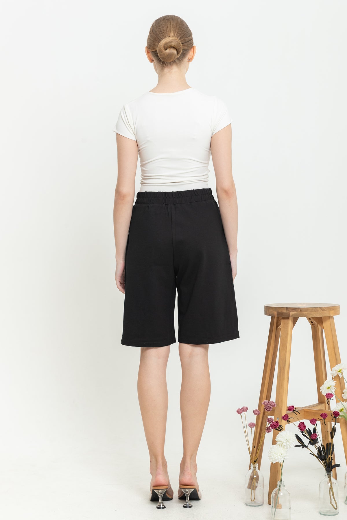 Combed Cotton Shorts Pants c305