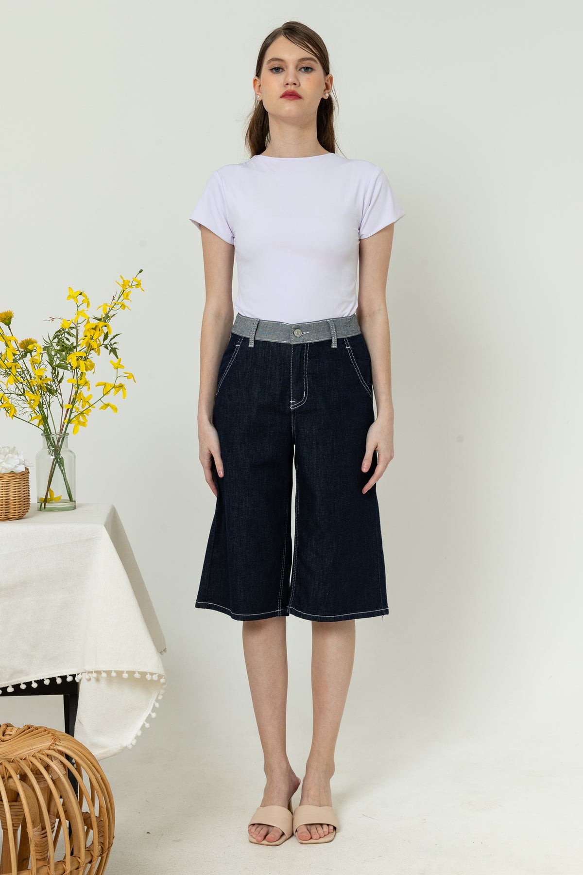 Jorts Dark Blue Jeans s420