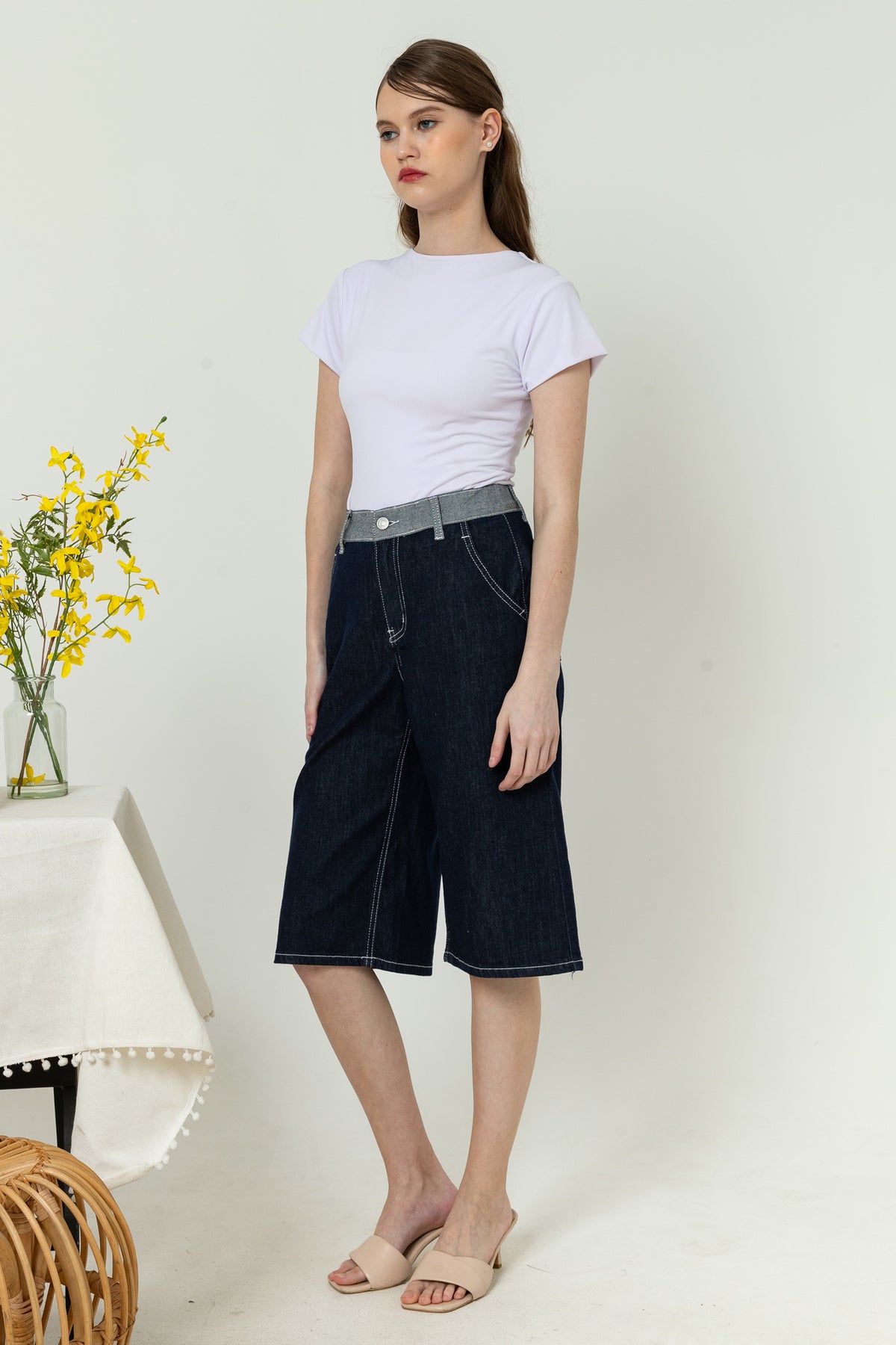 Jorts Dark Blue Jeans s420