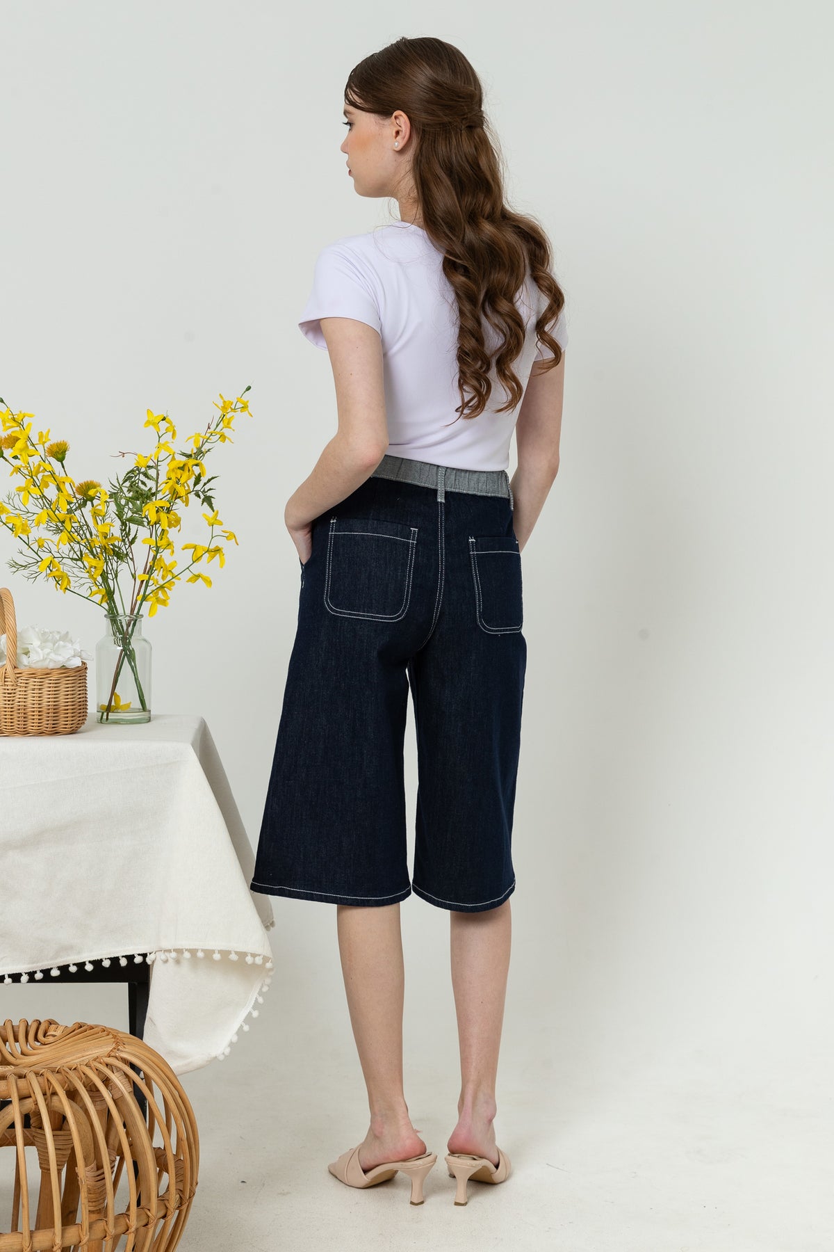 Jorts Dark Blue Jeans s420