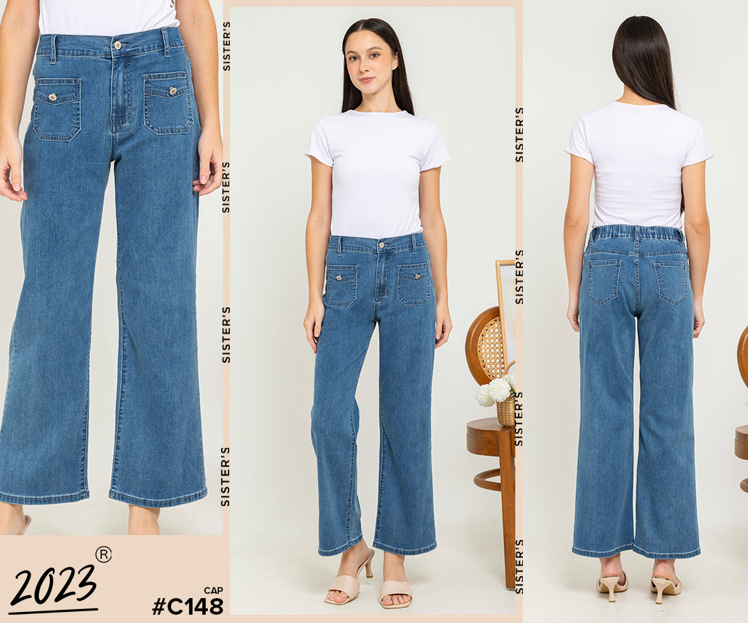 Wide Leg Jeans c148