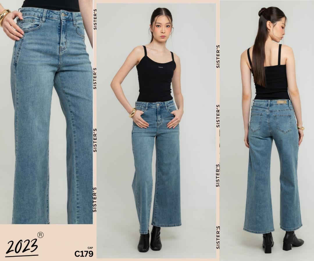 Wide Leg Jeans c179