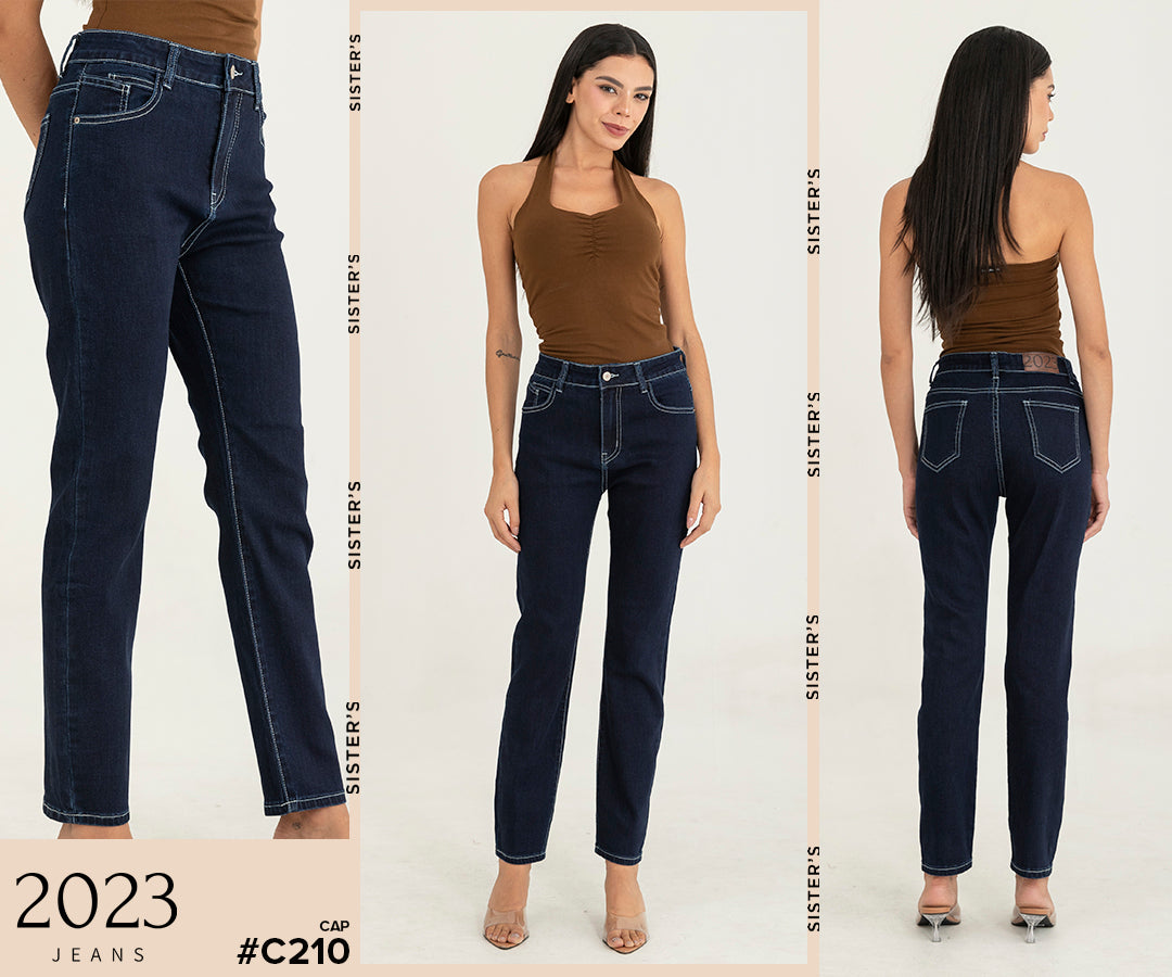 Slim Dark Blue Jeans c210