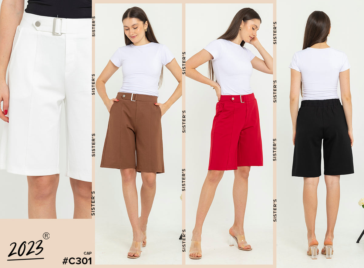 Combed Cotton Shorts Pants c301