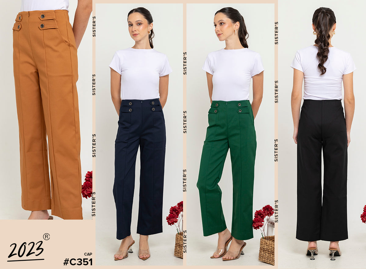 Cotton Long Pants c351