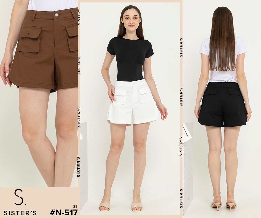 Combed Cotton Shorts Pants n517