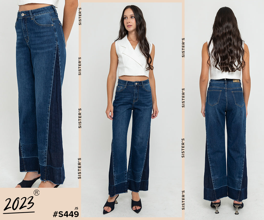 Wide Leg Jeans s449